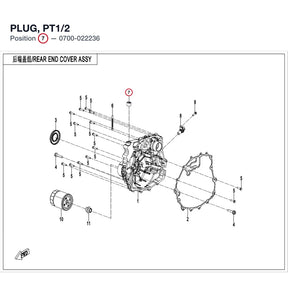 PLUG, PT1/2 product image