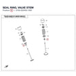SEAL RING, VALVE STEM product image