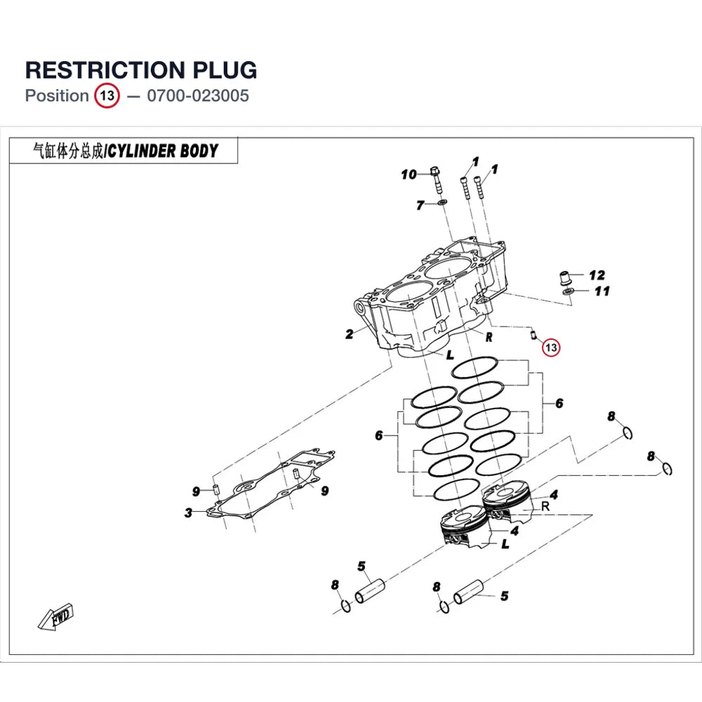 RESTRICTION PLUG product image