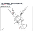 PIN SHAFT REPL BY 0700-024008-00001 product image