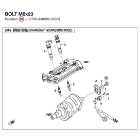BOLT M8x23 product image