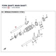 FORK SHAFT, MAIN SHAFT product image