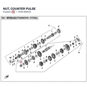 NUT, COUNTER PULSE product image