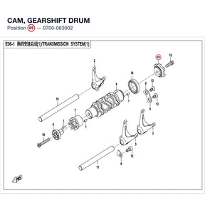 CAM, GEARSHIFT DRUM product image
