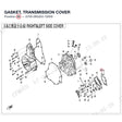 GASKET, TRANSMISSION COVER product image