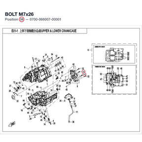 BOLT M7x26 product image
