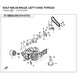 BOLT M6x20 product image