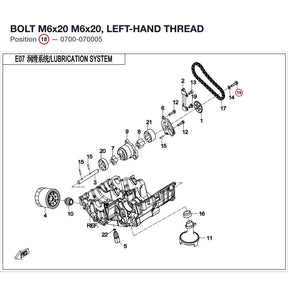 BOLT M6x20 product image