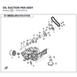 OIL SUCTION PAN ASSY product image