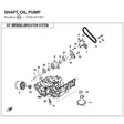 SHAFT, OIL PUMP product image