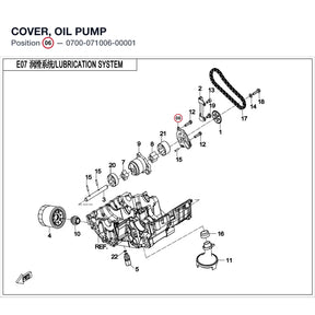 COVER, OIL PUMP product image
