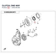 CLUTCH, ONE-WAY product image