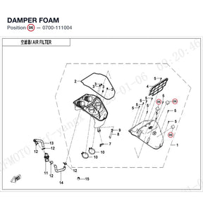 DAMPER FOAM product image