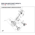 GEAR, BALANCE SHAFT product image