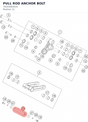 Diagram preview: PULL ROD ANCHOR BOLT (76203083010)