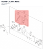 Diagram preview: BRAKE CALIPER REAR (A67513080000)