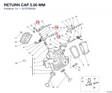 RETURN CAP 5.00 MM 072792050 diagram position