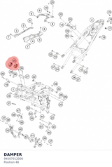 Diagram preview: DAMPER (94507012000)