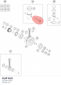 Diagram preview: CLIP D15 (50330074500)