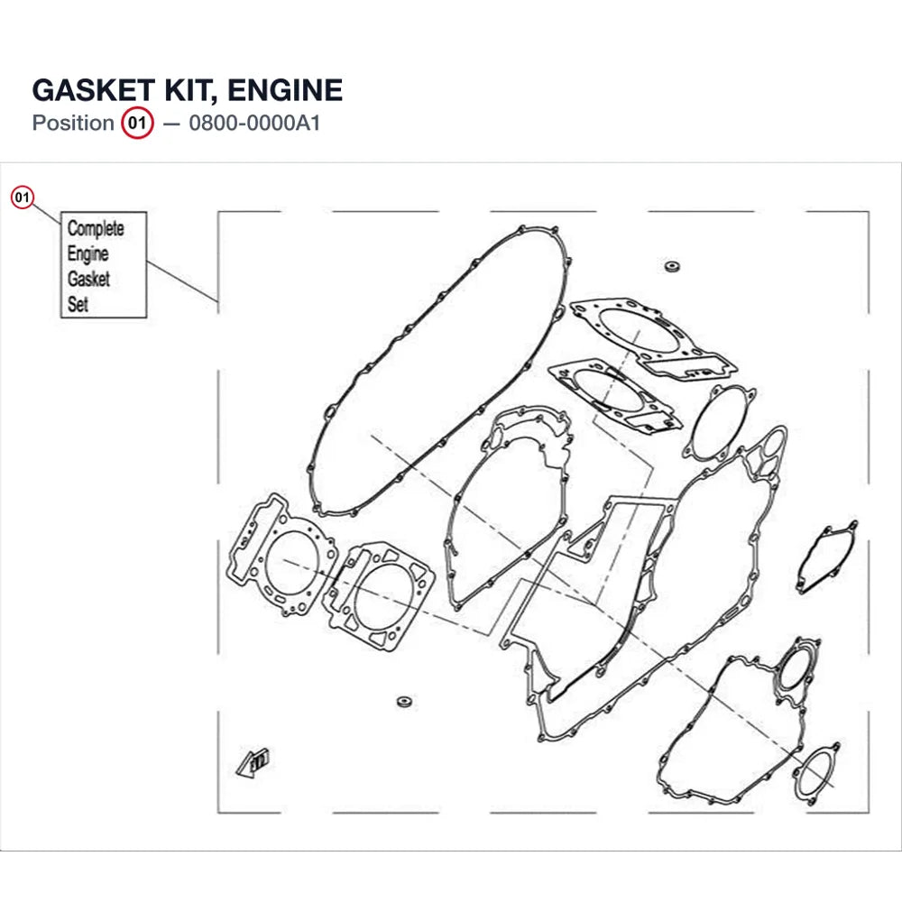 GASKET KIT, ENGINE product image