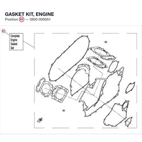 GASKET KIT, ENGINE product image