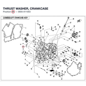 THRUST WASHER, CRANKCASE product image