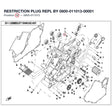 RESTRICTION PLUG REPL BY 0800-011013-00001 product image