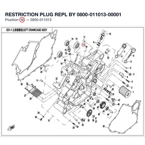 RESTRICTION PLUG REPL BY 0800-011013-00001 product image