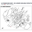 LH CRANKCASE ASSY - NO LONGER AVAILABLE product image
