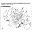 LH CRANKCASE product image