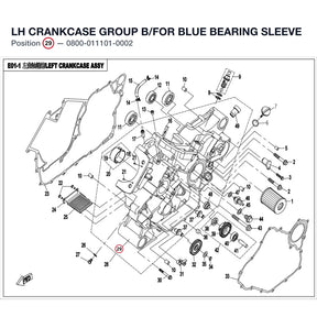 LH CRANKCASE product image