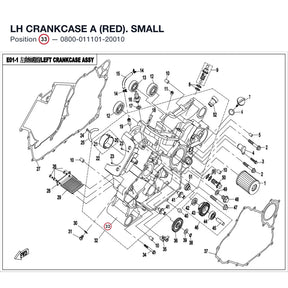 LH CRANKCASE product image