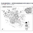 PLAIN BEARING 1 - INTERCHANGEABLE WITH  0800-011102-0002 product image