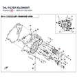 OIL FILTER ELEMENT product image