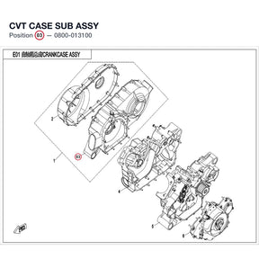 CVT CASE SUB ASSY product image