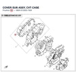 COVER SUB ASSY, CVT CASE product image
