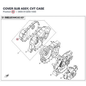 COVER SUB ASSY, CVT CASE product image