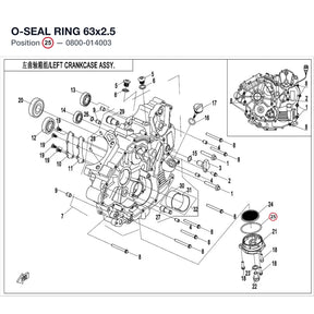 O-SEAL RING 63x2.5 product image