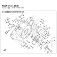 BOLT M12x1.25x54 product image