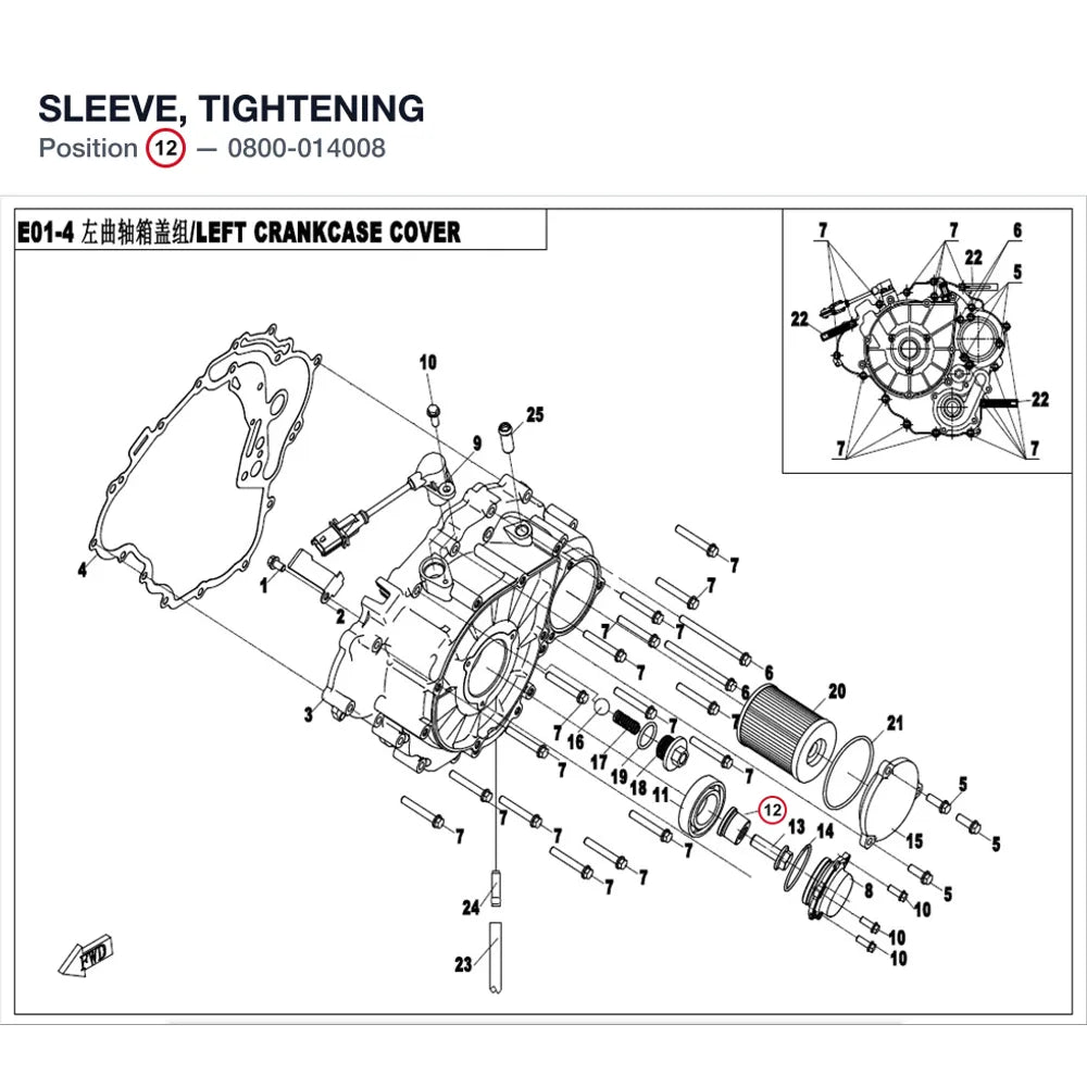 SLEEVE, TIGHTENING product image