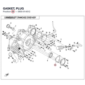 GASKET, PLUG product image
