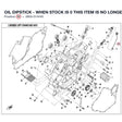 OIL DIPSTICK - WHEN STOCK IS 0 THIS ITEM IS NO LONGER AVAILABLE product image