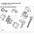 CYLINDER HEAD COVER SUB ASSY. product image