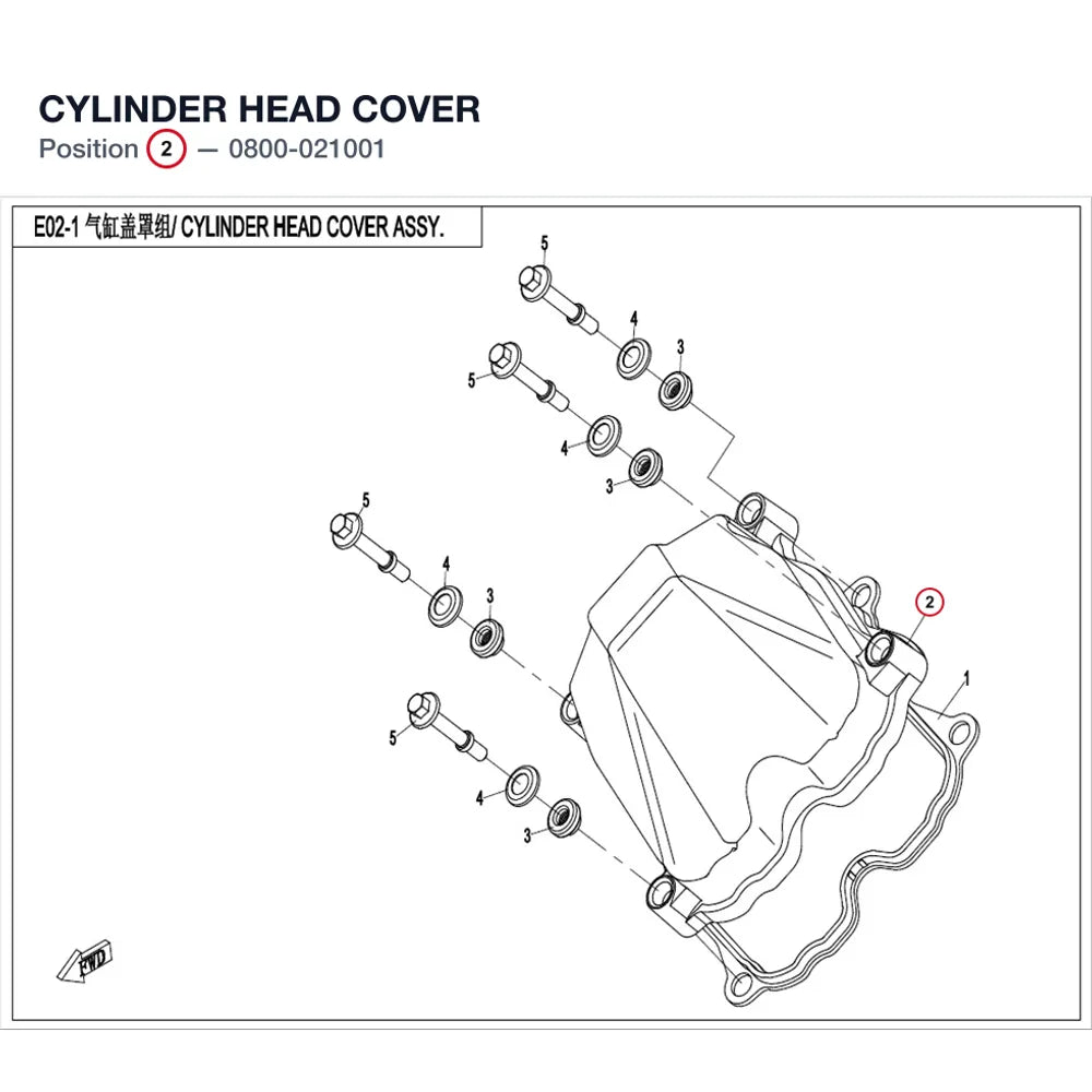 CYLINDER HEAD COVER product image