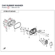 CAP, RUBBER WASHER product image