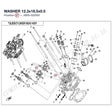 WASHER 12.3x18.5x0.5 product image