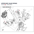 UPPER SEAT, VALVE SPRING product image