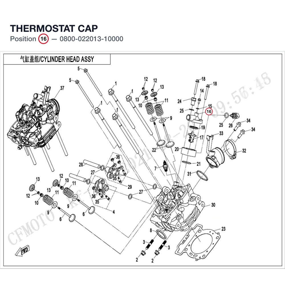 THERMOSTAT CAP product image