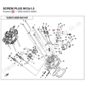 SCREW PLUG M12x1.5 product image