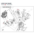 LOCK CLIP, VALVE product image